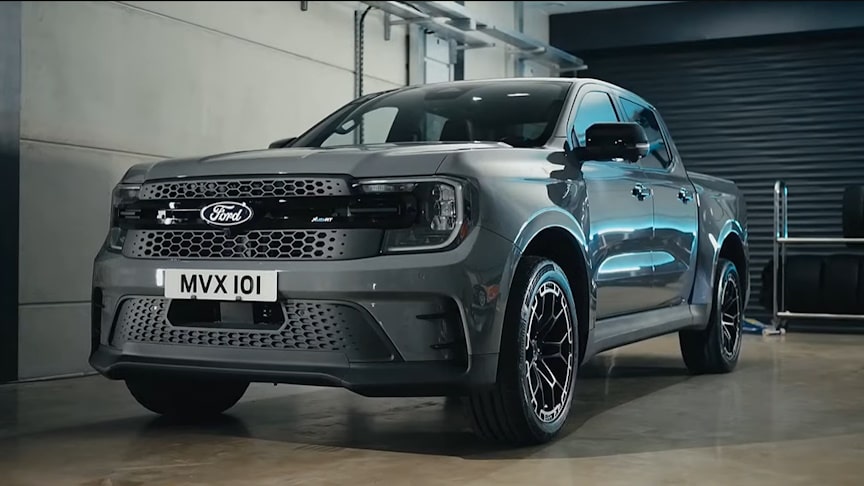 Nový náklaďák Ford Ranger Ms-Rt Street vypadá úchvatně